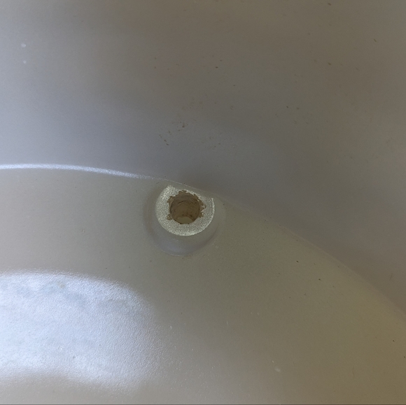 1930s Heavy Glass 3-Hole Light Cover - Picture 10 of 10